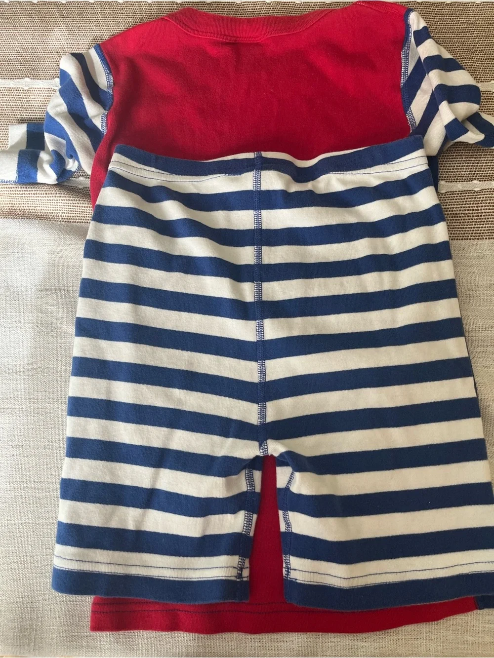 Hanna Andersson  Marvel Red, White & Blue Spider Pajama Set